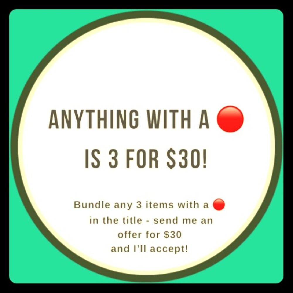 3 for $30 Sale!